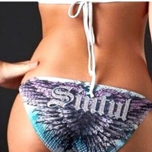 Sinful By Affliction Sulfur Chain Bikini Bottoms